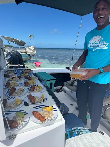 Le Capitaine DAN à bord, Karukera Évasions, Sainte-Rose